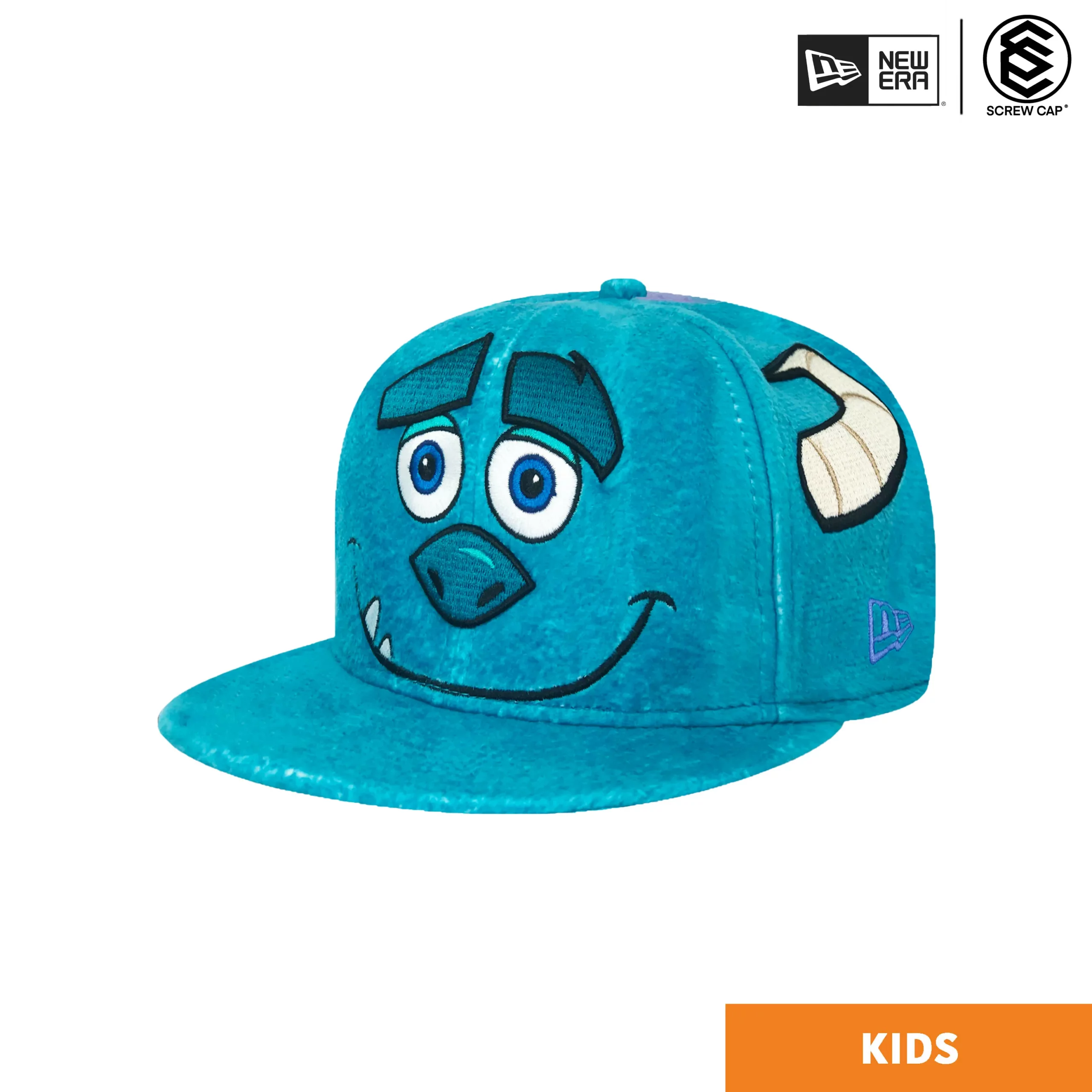 NEW ERA 大童帽9FIFTY 950 DISNEY 迪士尼怪獸電力公司毛怪絨毛童帽⫷ScrewCap⫸ | SCREWCAP帽子專賣店