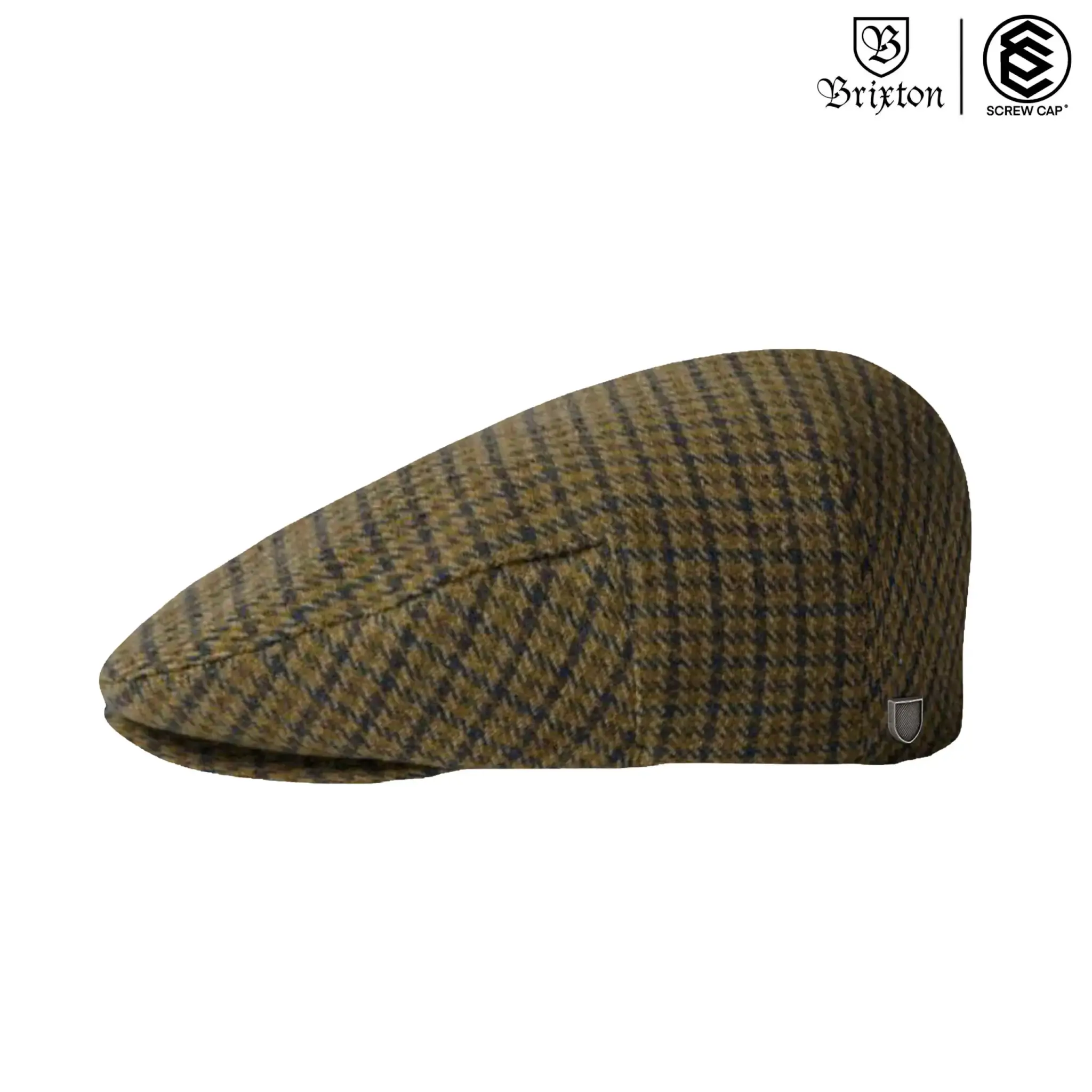 BRIXTON 小偷帽 HOOLIGAN SNAP CAP LIGHT OLIVE/BROWN 復古⫷ScrewCap⫸ | SCREWCAP帽子專賣店